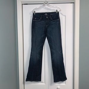 7 For All Mankind A Pocket Flare Jeans size 26
